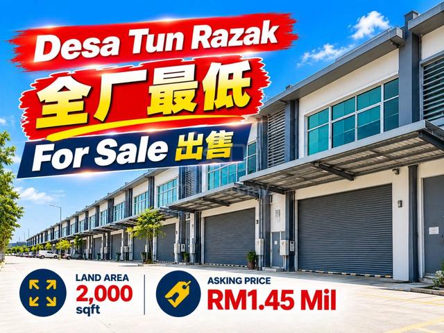 Lowest Price Link Factory Desa Tun Razak Cheras KL For Sale 1