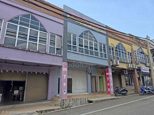 Rumah Kedai Shoplot 2 Tingkat, Ajil, Terengganu LPT2 Untuk Dijual 1