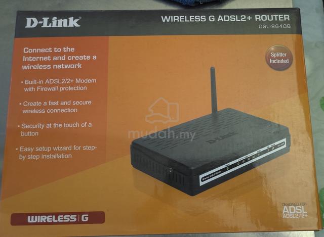 D-Link Wireless ADSL2+ Modem Router DS - Computers & Accessories for ...