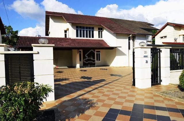 Semi detached | partial furnished | Penampang 1