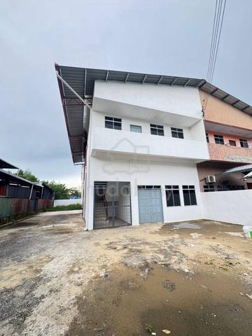 Double Storey Semi-Detached Warehouse for Rent at Senadin Miri 1