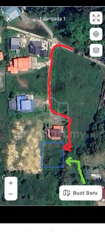 tanah untuk di jual dengan segera, kawasan bekas sawah padi lama.. 1