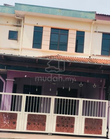 Double Storey House For Rent@ Taman Bunga Matahari, Ayer Tawar (Behind 1