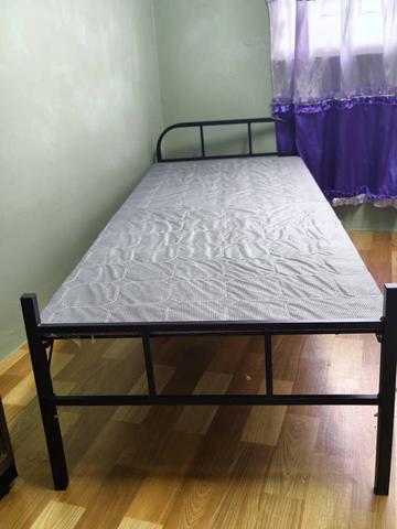 katil single 75cm untuk dijual  - photo 2 of 3