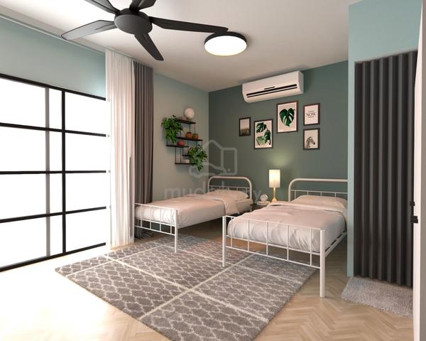 MASTER BEDROOM GIRL ( KOSONG 2 ORANG ) Kemasukkan Bulan September 1
