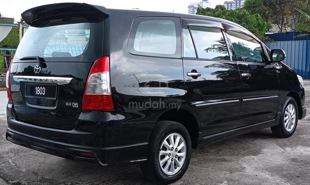 2014 Toyota INNOVA 2.0 G (A) TRUE YEAR FULL LOAN - 4