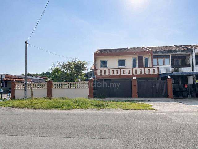CORNER LOT•FULLY RENOVATED•BIG LAND|Double Storey Terrace|Taman Koskam 1