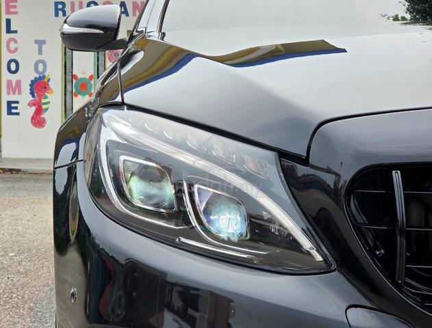 2015 Mercedes C250 AMG HUD DISPLAY P/BOOT SPOILER - 4