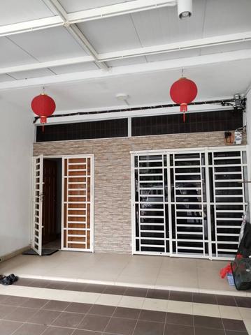 Solok Slim Double Storey Terrace, Jelutong, Taman Desa Green 1