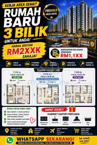 Sentrio Residences @ Senai 1