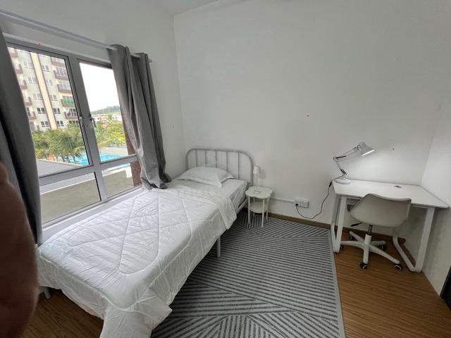Bilik Sewa Premium LELAKI Mampu Milik Fully Furnished & WIFI 1