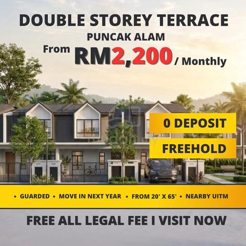 2-Storey Teres House Nearby Sungai Buloh 1