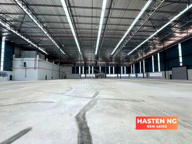 Semi-D Industrial Factory | New Unit【FOR RENT】Built-Up 120,790 Sq.Ft 1