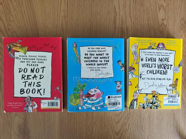 3x*David Walliams-The World’s Worst Children 1,2,3 - photo 2 of 6