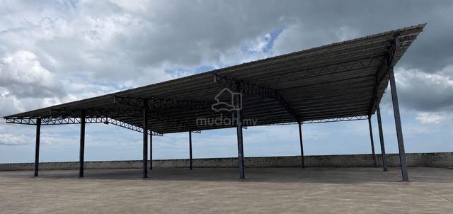 Warehouse with Concrete Flooring For Rent at Butterworth Penang 1