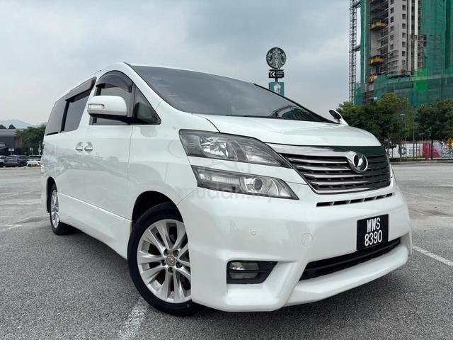 2009 Toyota Vellfire 2.4V AT 7SEAT 2P/DOOR CURTAIN - 2
