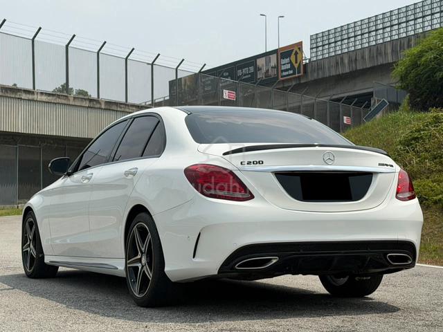 MERCEDES BENZ C200 2.0 AMG (a) WARRANTY/POWER BOOT - 2