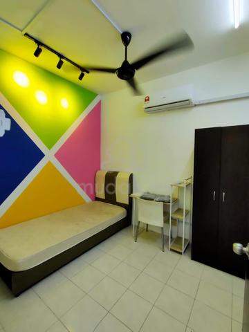 Indahria Apartment, Batu Tiga, Shah Alam, Single Room, Fully Furnished 1