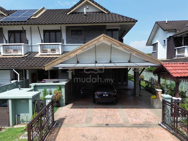 RENOVATED FULLY FURNISH Double Storey SemiD Divina Sksyen 24 Shah Alam 1