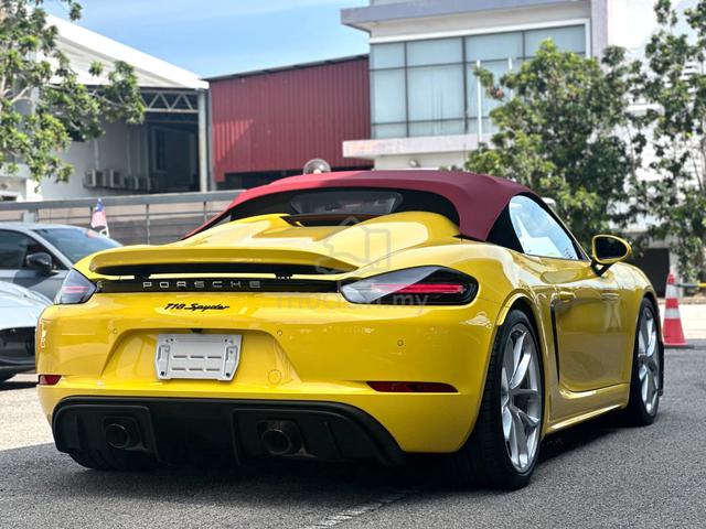 2022 Porsche 718 Spyder 4.0 PDK Convertible Unregi - 2