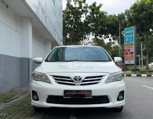 2010 Toyota Corolla Altis 1.8 G Sedan HIGH SPEC - 2