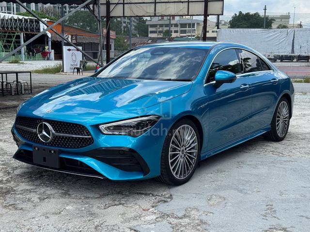 2024 Mercedes Benz CLA180 AMG 1.3T (Blue) 3K KM - 3