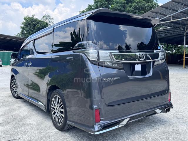 2015 Toyota VELLFIRE 3.5 VL 6 SPEED (A) LOAN KEDAI - 2