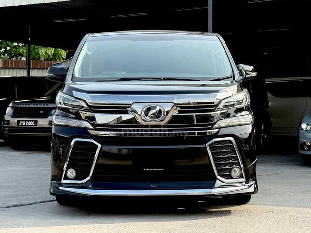 2015 2018 Toyota VELLFIRE 2.5 ZA WARRANTY OFFER - 3