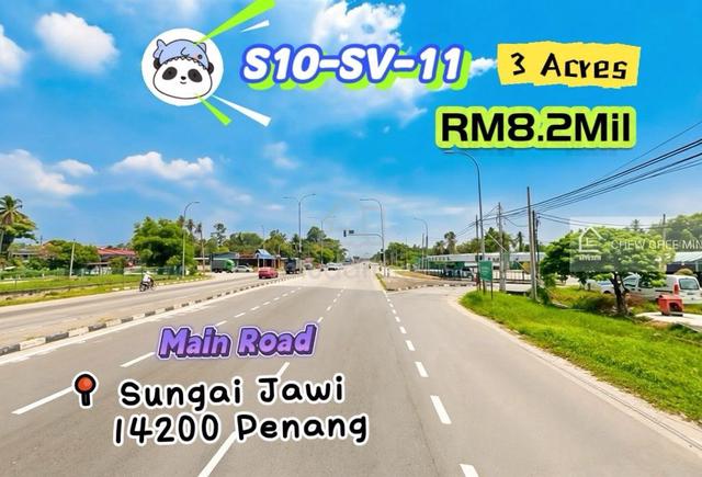 S10-SV-11 🛤️ COMMERCIAL LAND 14200, Sungai Jawi Pulau Pinang 1