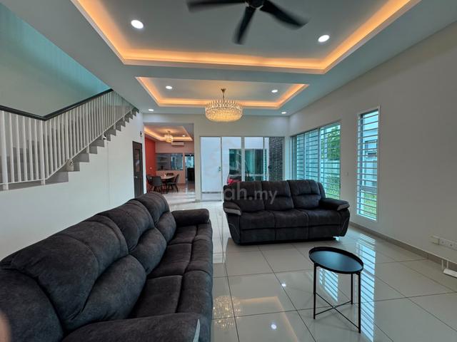 Fully Furnished End Lot 2 Storey House Rimbun Vista Seremban With Land 1