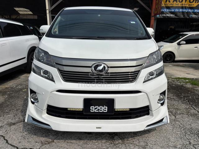 2012 Toyota VELLFIRE 2.4 Z GOLDEN EYES POWER BOOT - 2
