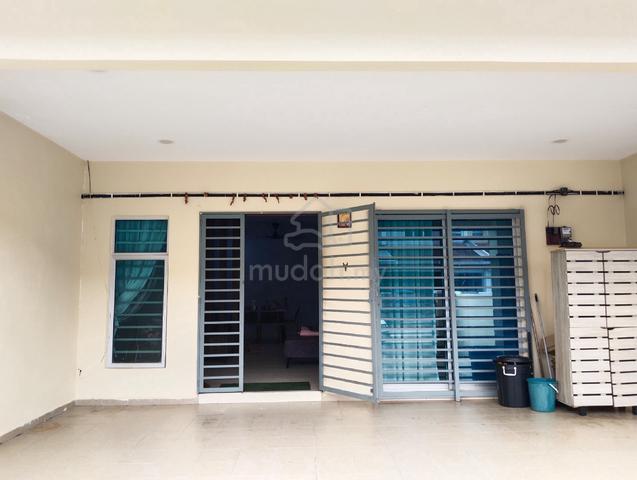 Partially furnished Double storey terrace house 1