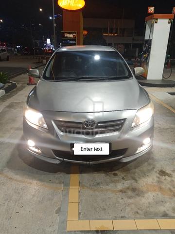 2009 Toyota COROLLA 1.8 ALTIS E SPORTY MY08 E140 - 1