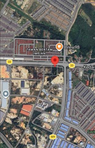 Tanjong Minyak Freehold Industrial Land, facing SPA Highway 1
