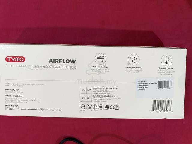TYMO Airflow 2 in 1 Hair Curler & Straightener - photo 5 of 6