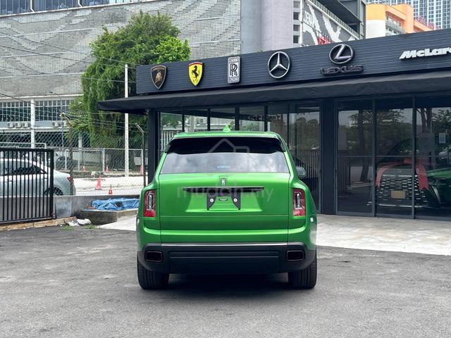 2024 Rolls Royce CULLINAN BLACK BADGE BB 6.7 GREEN - 4