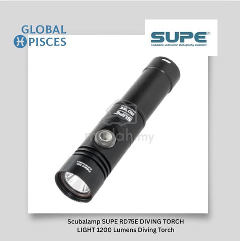 Scuba Diving Torch SUPE RD75E 1200 Lumens - photo 5 of 5