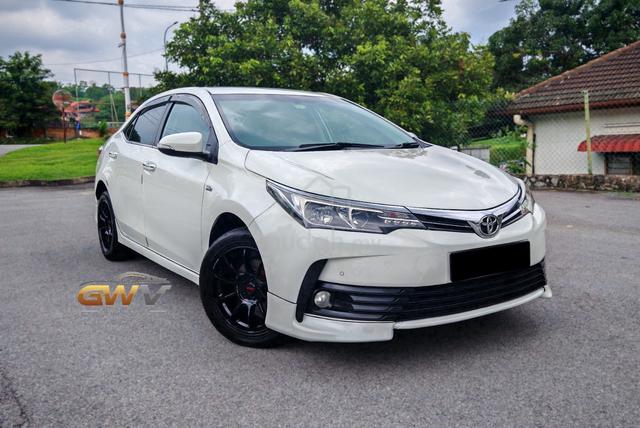2017 Toyota COROLLA ALTIS 1.8 G FACELIFT (A)Sporty - 1