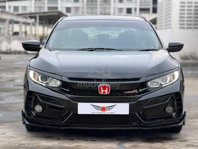 2016 Honda CIVIC 1.8 S (A) ALL BLACK LOAN KREDIT - 3