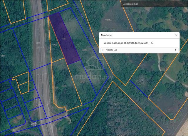 Tanah Rizab Melayu untuk dijual -Bukit Kucing, Gelang Patah (Bangunan) 1