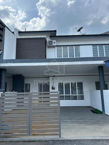 Double storey house, Taman klebang ria 1