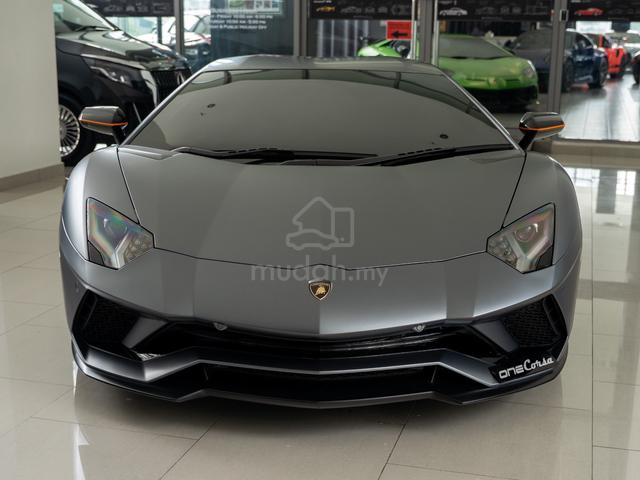 Lambroghini Aventador S 2018 Grigio Estoque - 3