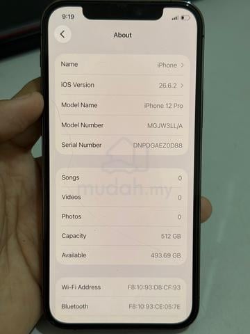 Iphone 12 Pro 512GB (Graphite Black) - photo 3 of 6