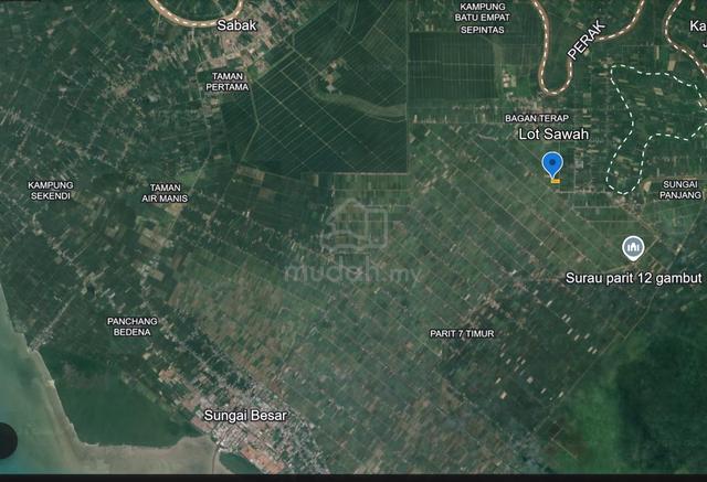 Tanah Sawah di lokasi yang Sangat Strategik 1
