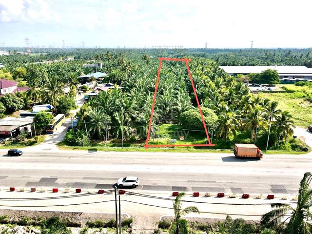 1.07 acre, Industrial Zoning, Kapar, Facing Main Road 1