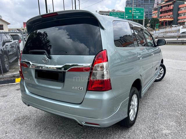 2014 Toyota INNOVA 2.0 G (A) 1YRS WARRANTY - 2