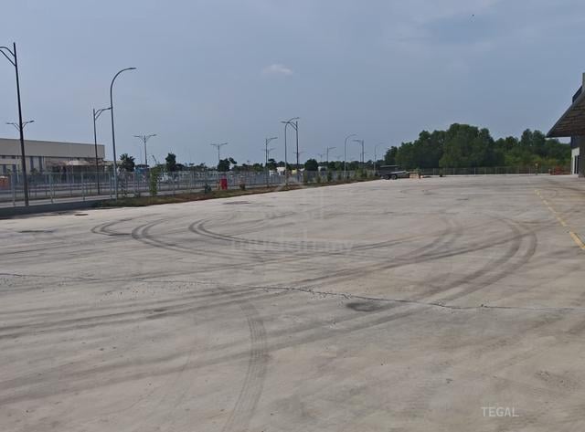 Flat Industrial Land 25000sf Pulau Indah West Port Klang Lease 1