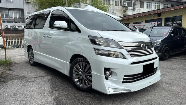 TWIN ROOF 2014 Toyota VELLFIRE 2.4 Z GOLDEN EYES - 1