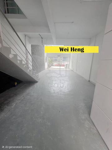 2sty shoplot ground floor  in the pallazia bukit gambier for rent 1