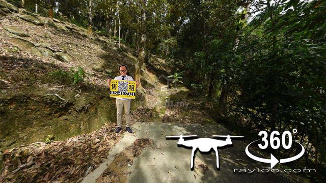 (360 VR) Near Bukit Genting 1 Acre Sea View Hill Land Near Main Road 4